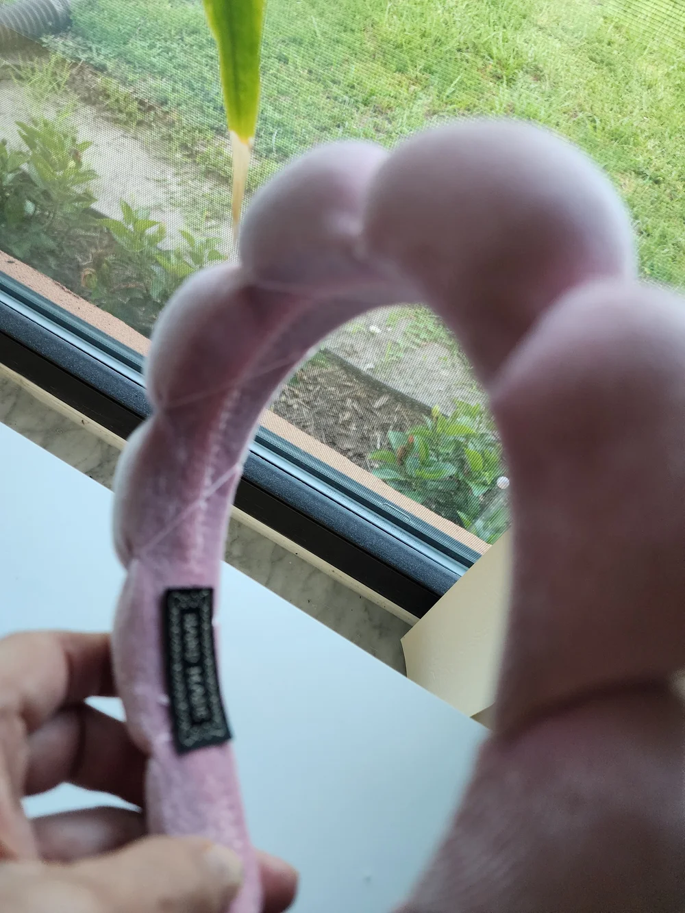 Pink Padded Scalloped Fabric Headband, Solid, Women’s Casual Hair Accessory NWOT